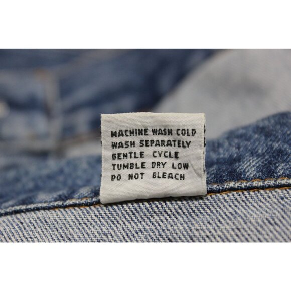 TAYLOR GUITARS Vintage Embroidered Denim Jacket Men’s Size Large Western‎ - Picture 12 of 12